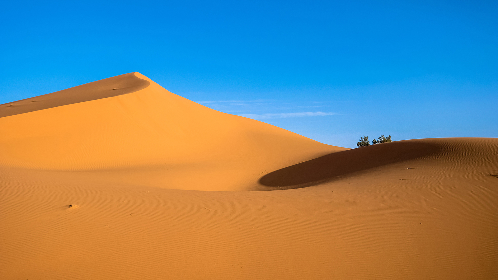Landscape sahara sand nature blue sky Custom Gaming Mat Desk