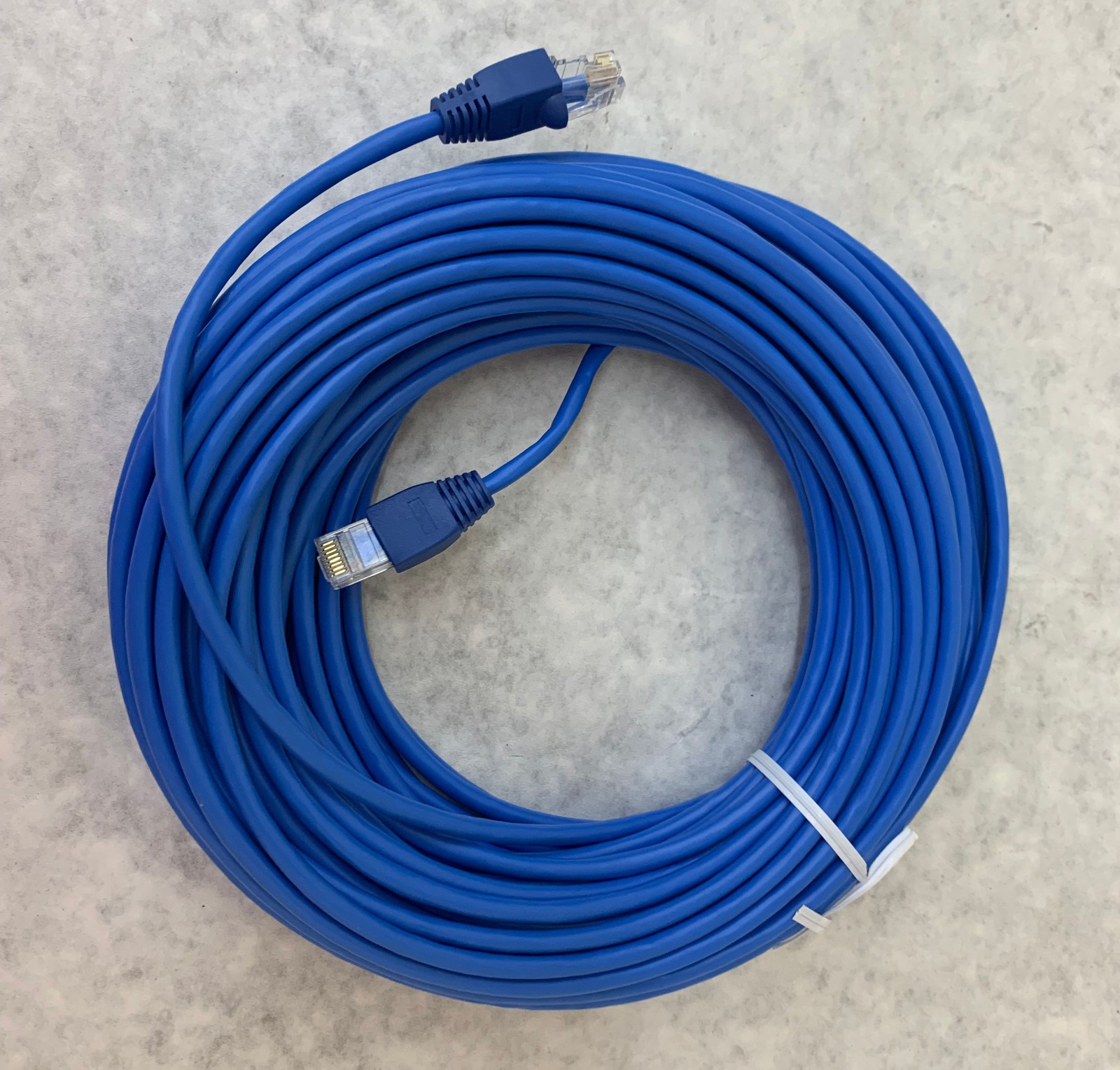 QS Blue Booted Cat6 CMP Ethernet Cable - 75ft (1629-C130-0000)