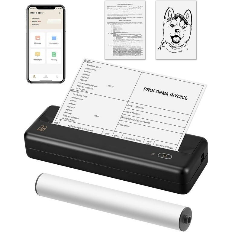 HPRT Mobile Thermal Printer MT890 Portable 