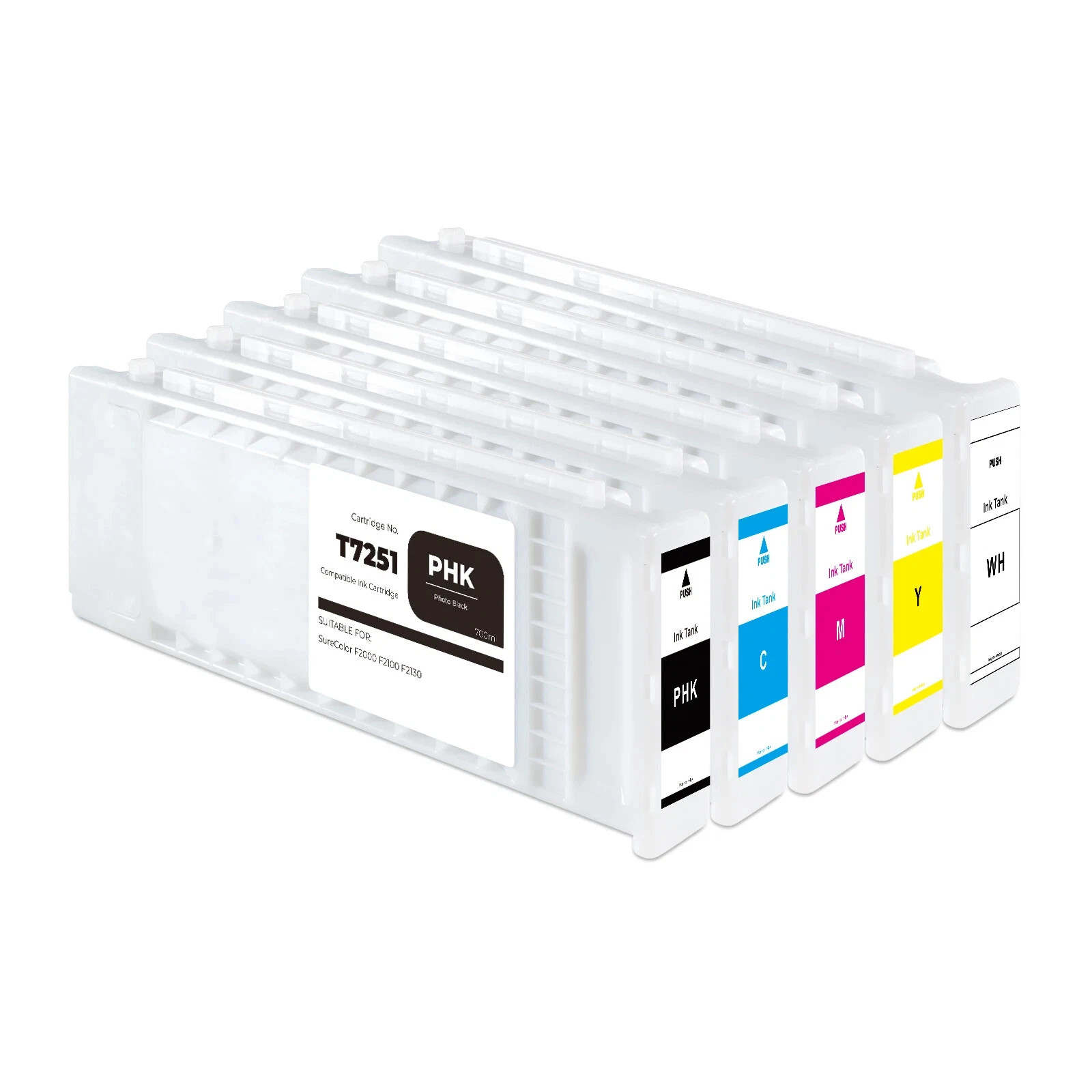 T7251-T7254 T725A Fill ink Cartridge For EPS F2000/F2100 Printer 1set