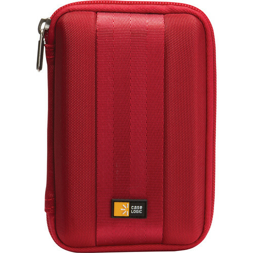 Case Logic QHDC-101 Portable Hard Drive Case (Red)