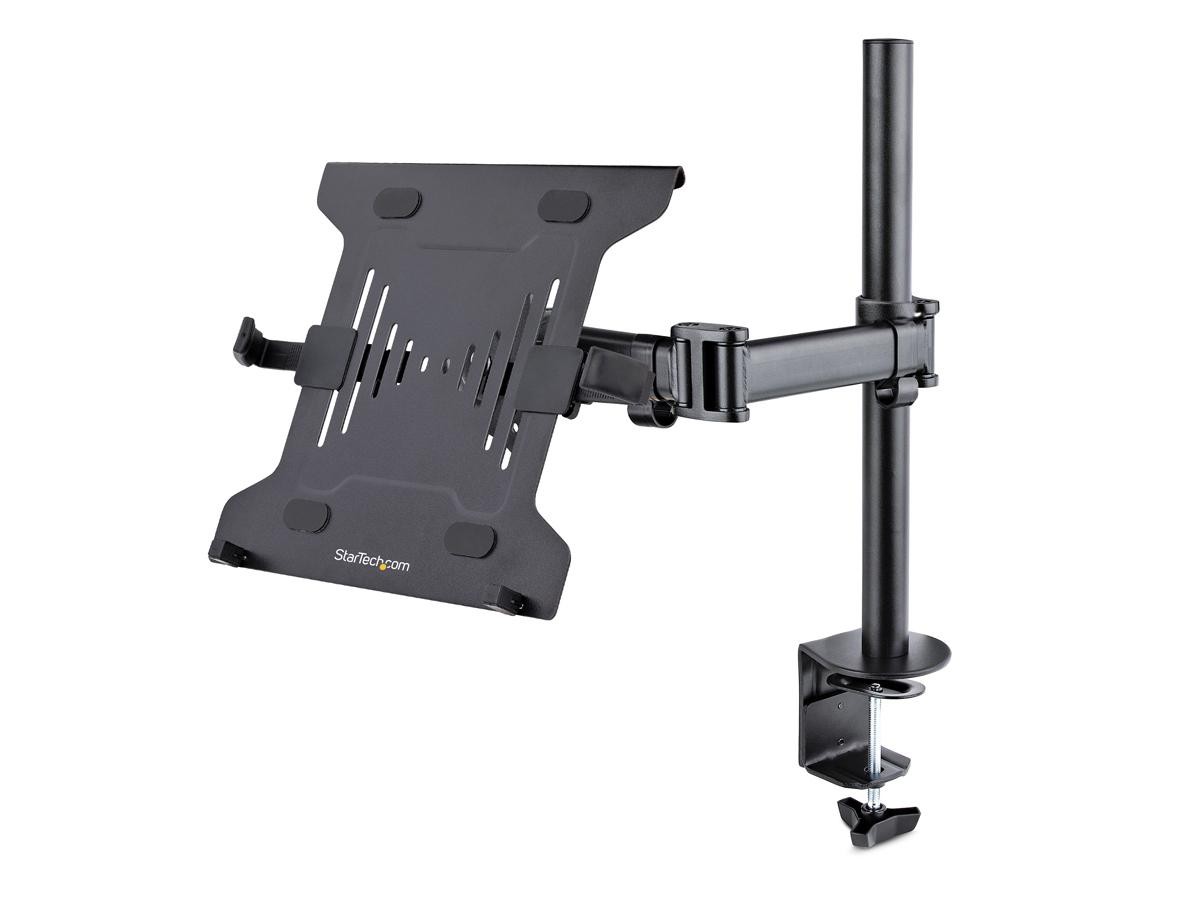 StarTech-New-A-LAPTOP-DESK-MOUNT _ STARTECH THIS DUAL-PURPOSE BLACK LA