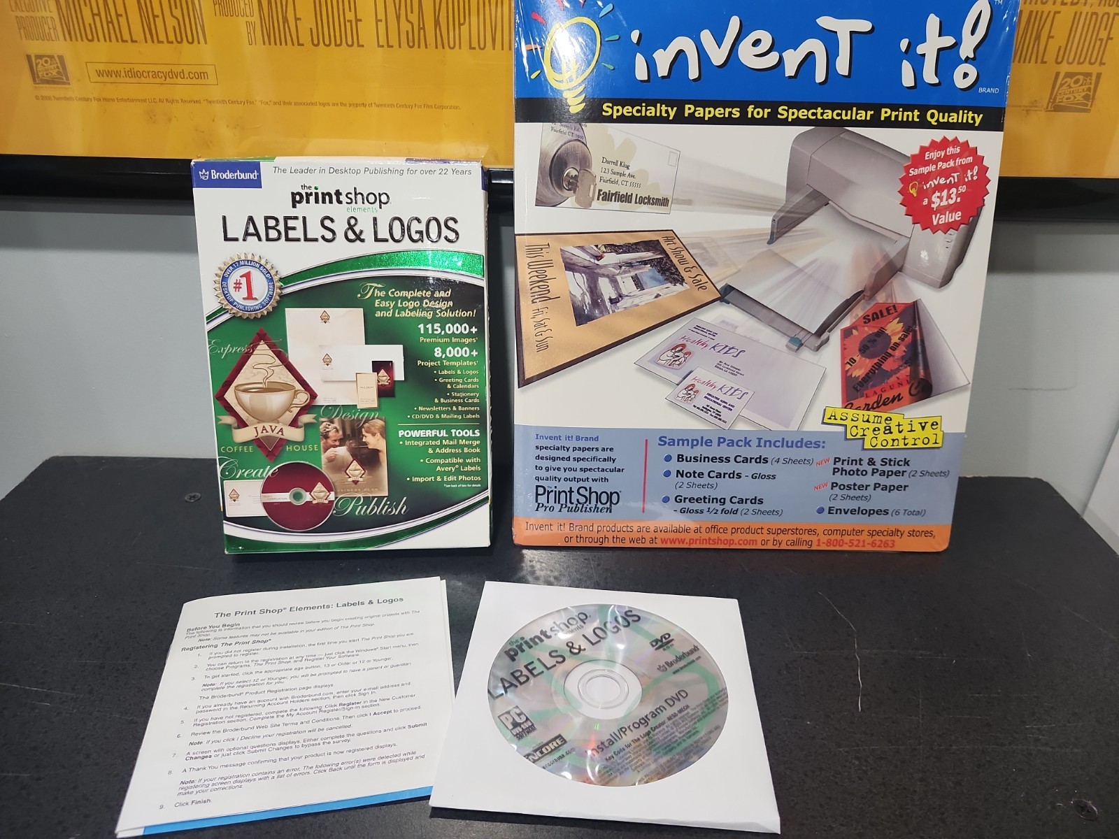 Labels And Logos The Print Shop And Print Package Sampler Invent It