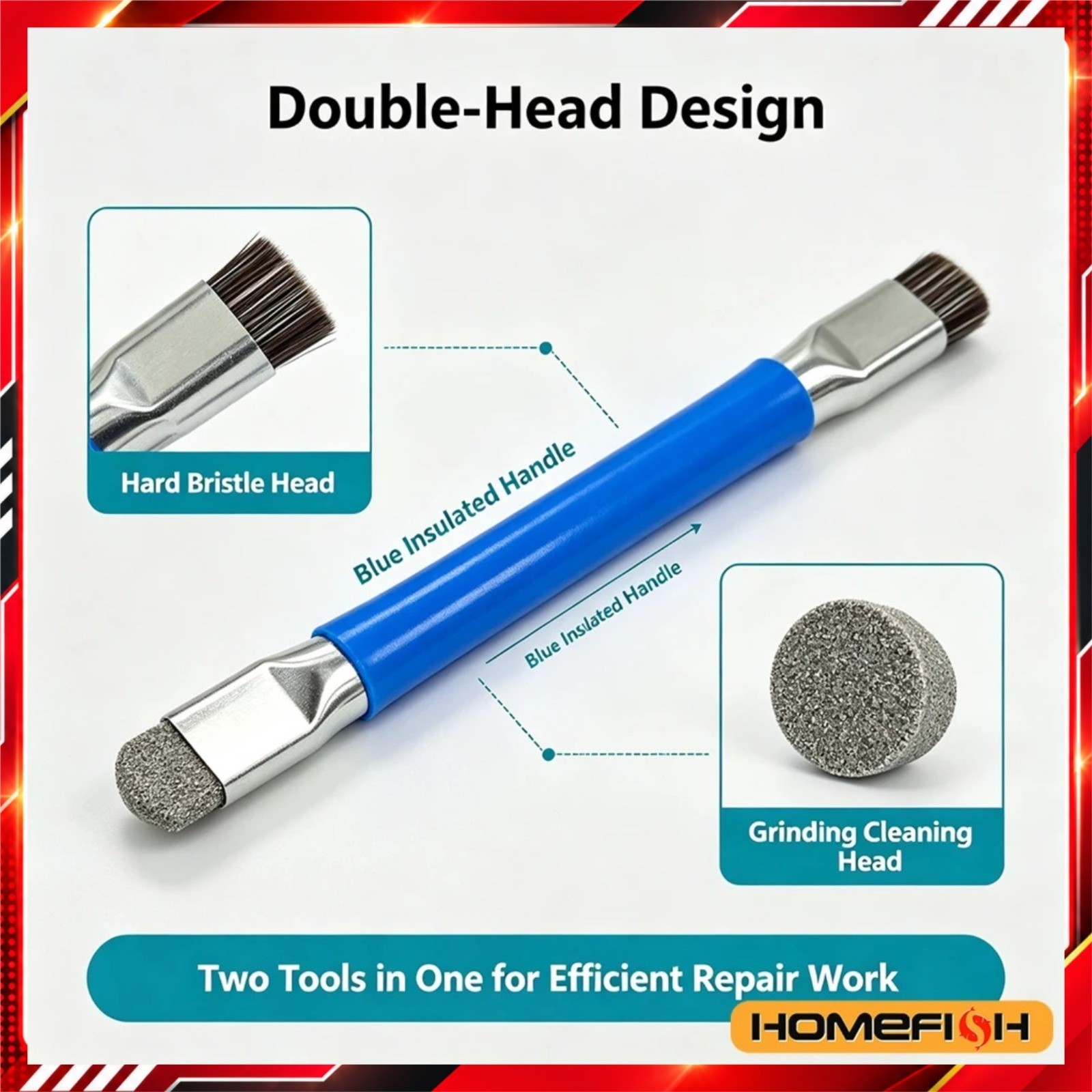 Anti-Static ESD Cleaning Brush Double-Ended for PCB Motherboard Laptop Repair