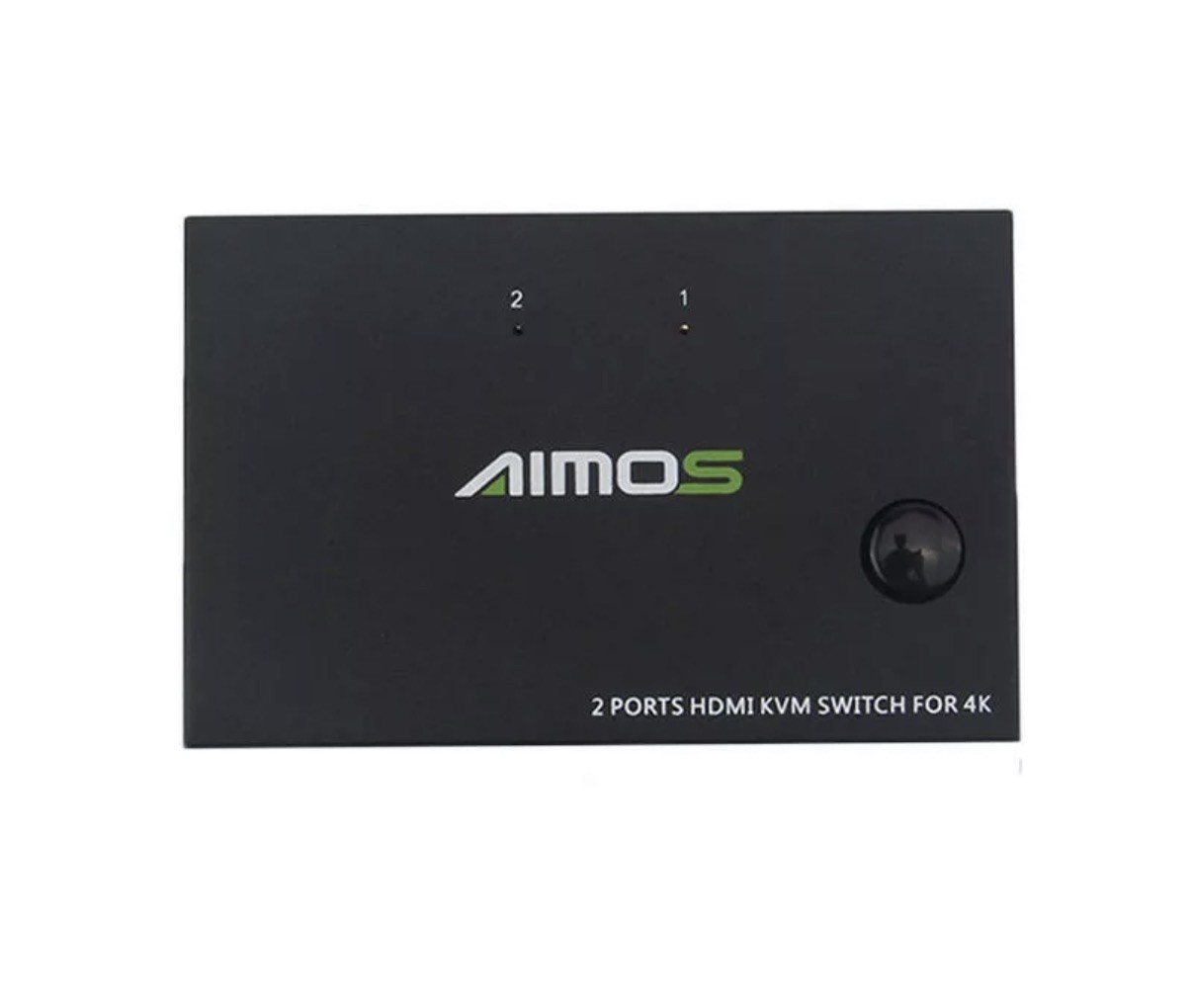 Aimos HDMI 2-Port KVM Switch – Keyboard Mouse Video Switcher