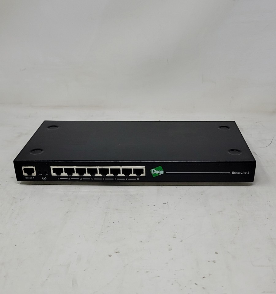 DIGI etherlite 8 50000992-01 Terminal Server 8-port SEE NOTES