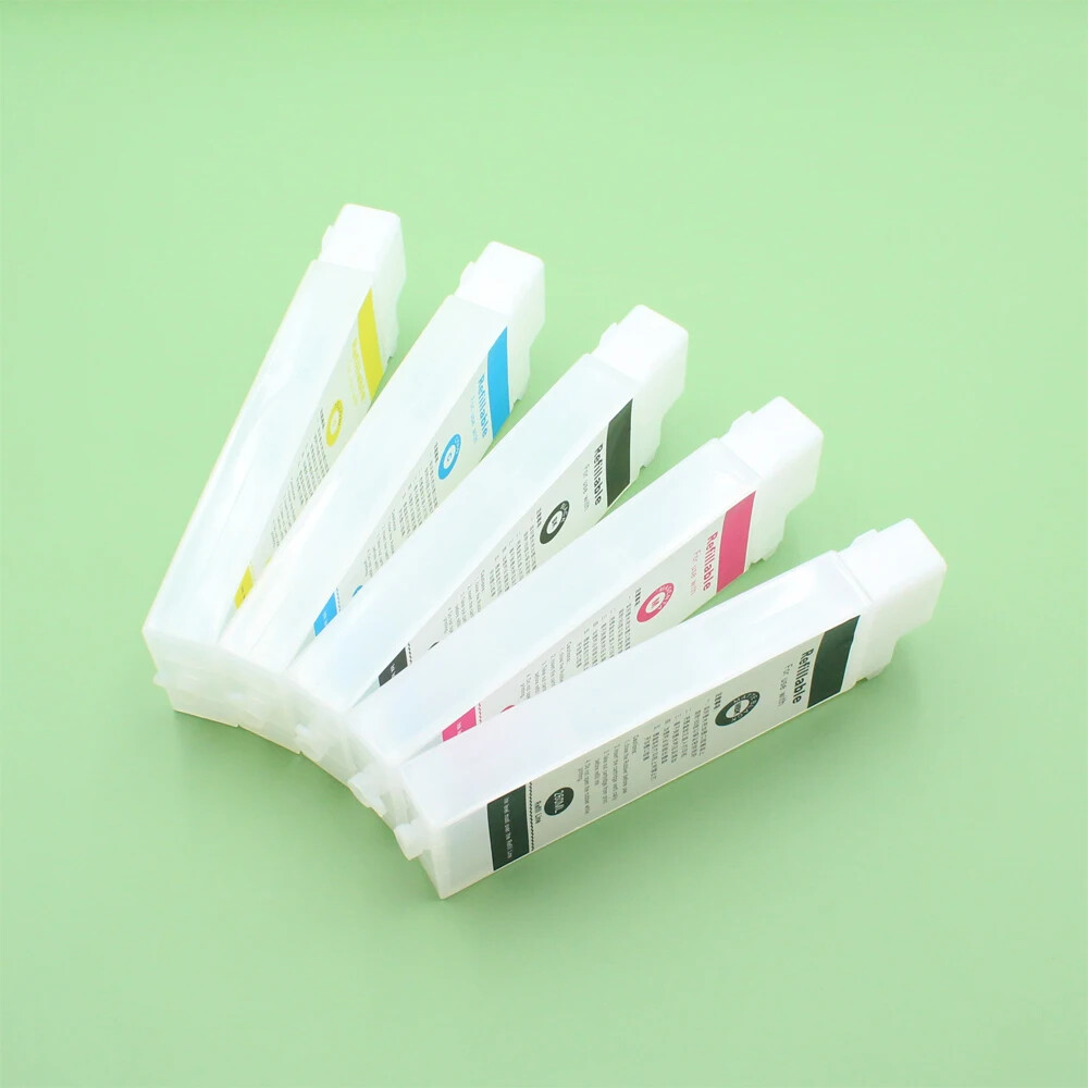 5pcs 260ML PFI 120 Refillable Ink Cartridges For Canon TM200 205 300 305 printer