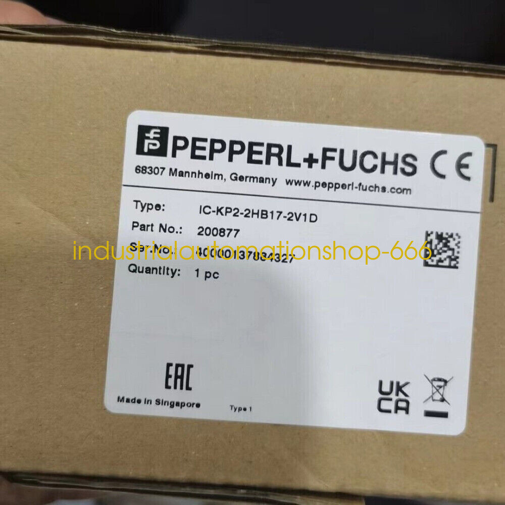 1PC NEW Pepperl+Fuchs IC-KP2-2HB17-2V1D Via DHL or FedEX