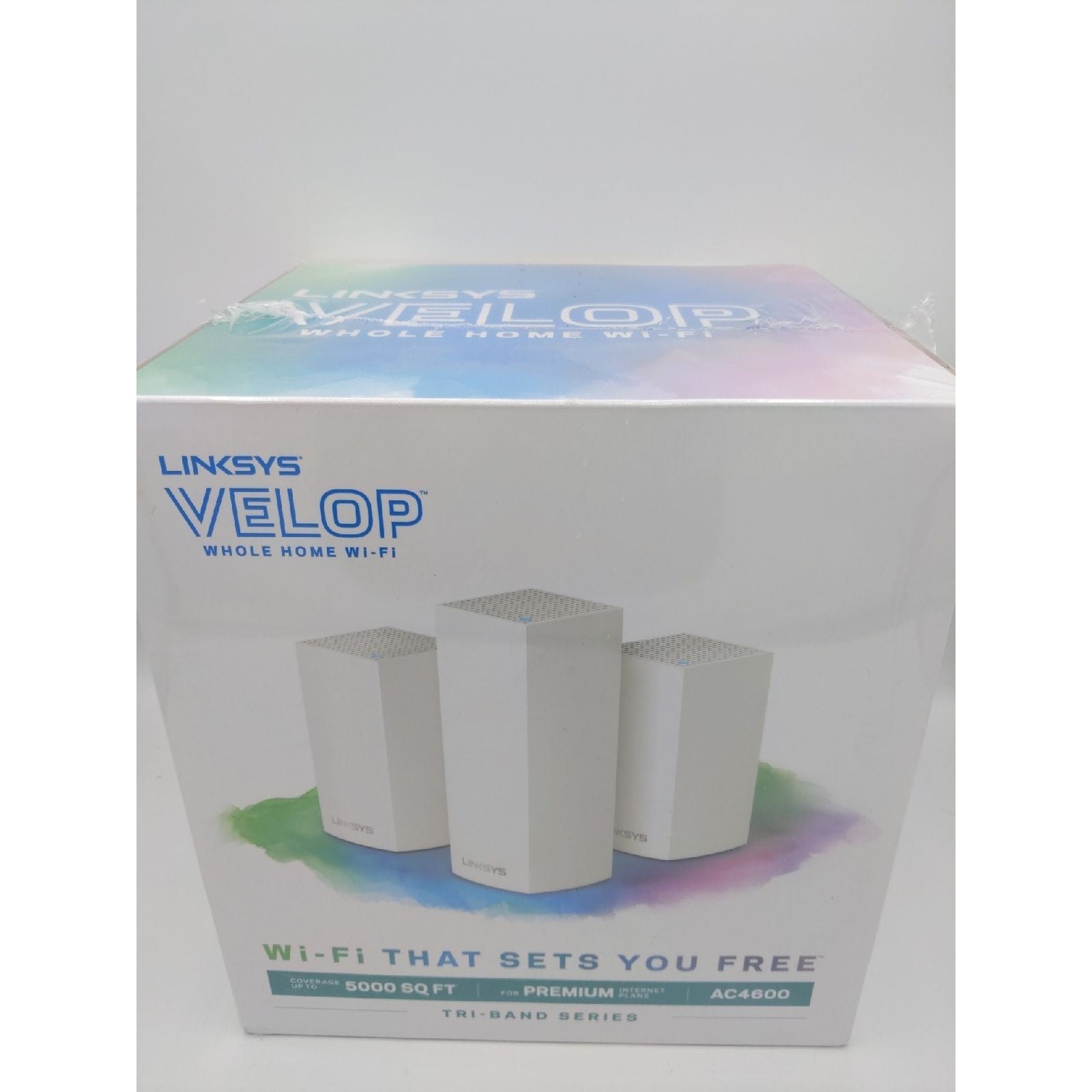 Linksys Velop Ac4600 Whole Home WiFi System Tri-band Series Vlp0203 New/Sealed