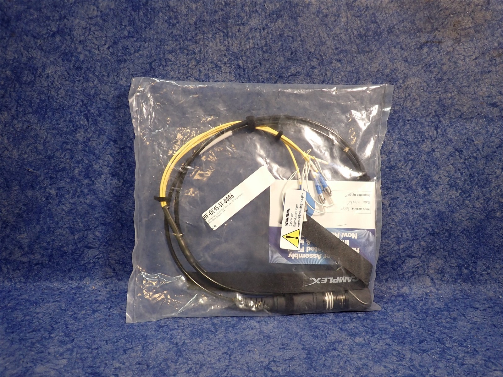 Camplex HF-OC4S-ST-0006 OpticalCON QUAD-Quad ST Singelmode Fiber Optic 6' (D9)
