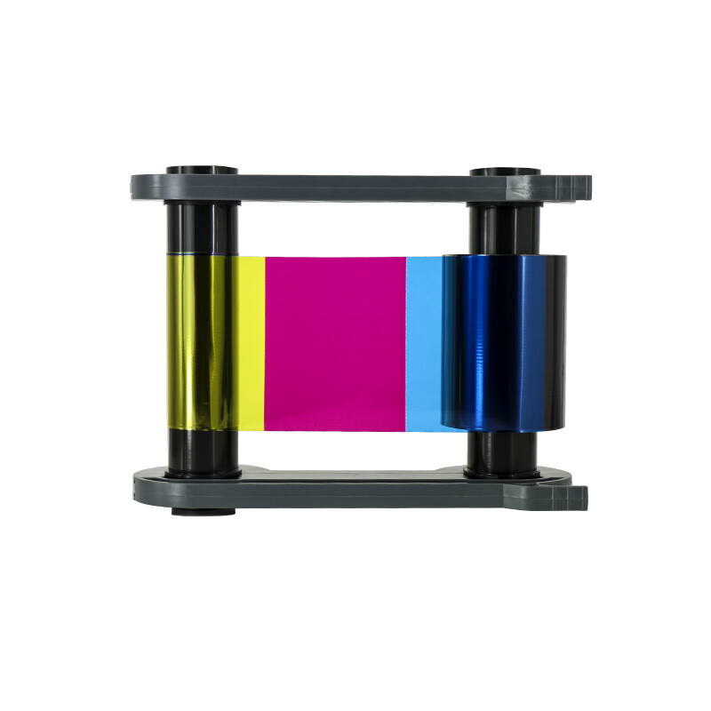R5H004NAA Half Panel YMCKO Color Ribbon for Evolis Primacy Zenius- 400 Prints