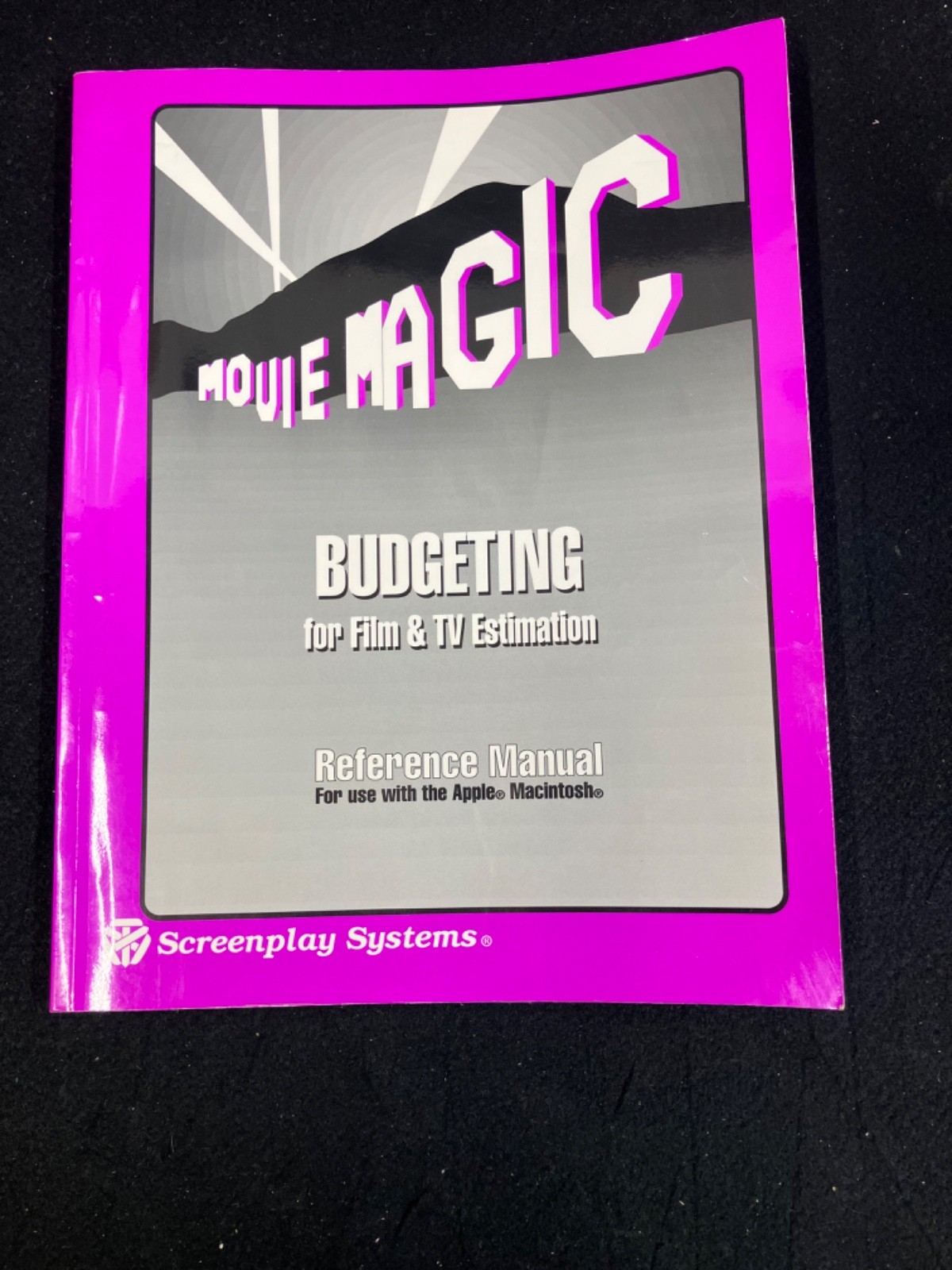 1993 MOVIE MAGIC BUDGETING FOR FILM&TV ESTIMATION REFERENCE MANUAL FOR APPLE MAC