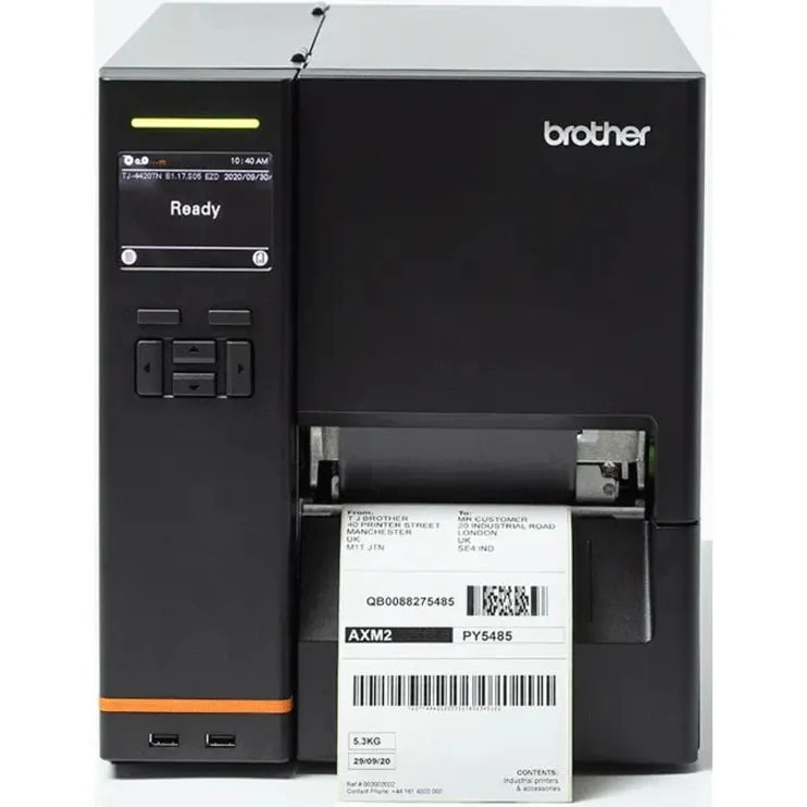 Brother TJ4520TN 4.5 TITAN INDUSTRIAL PRINTER, TT, 300DPI, 12IPS, COLOR LCD, L
