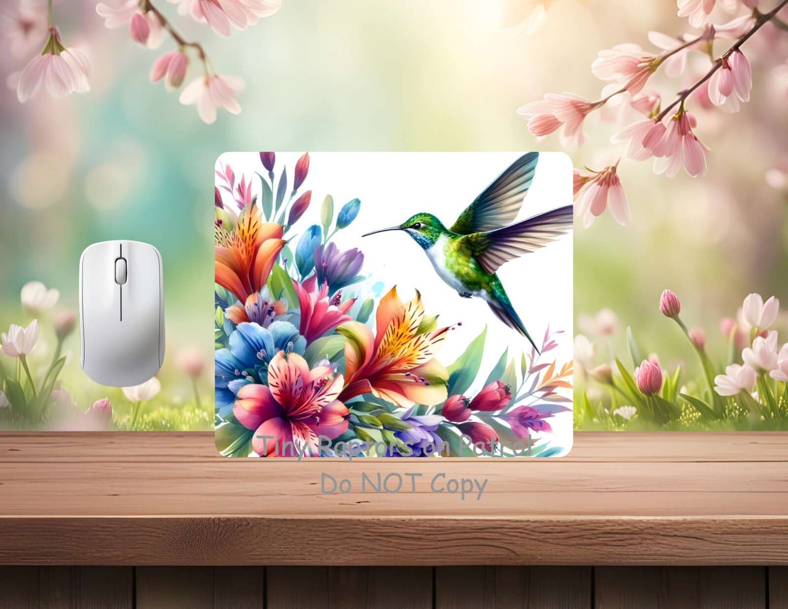 Hummingbird PC/laptop Mouse Pad, neoprene, CHOICE, , gifts, USA