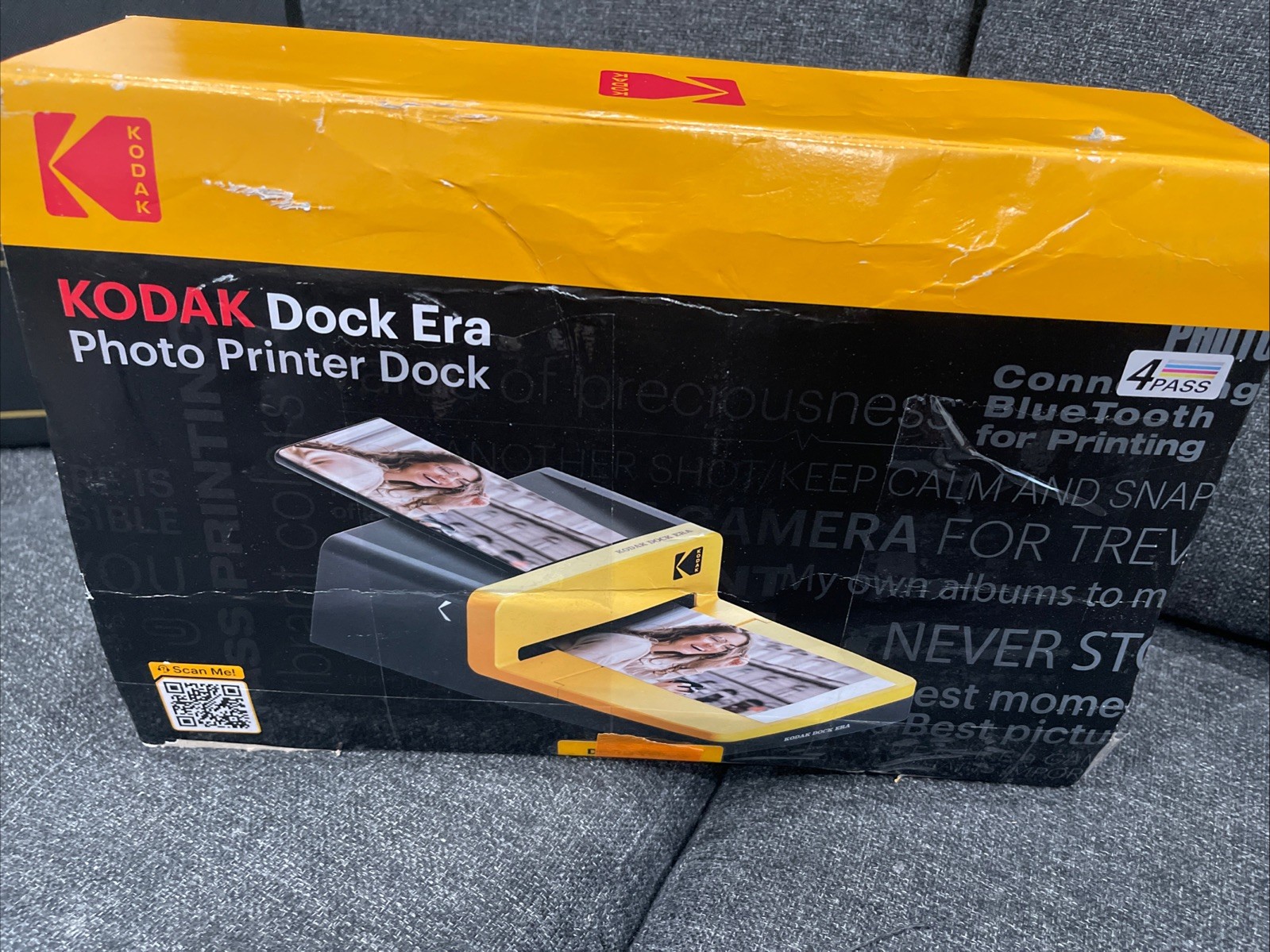 KODAK Dock ERA plus 4PASS Instant Photo Printer, 4X6 Inches, D600 Model