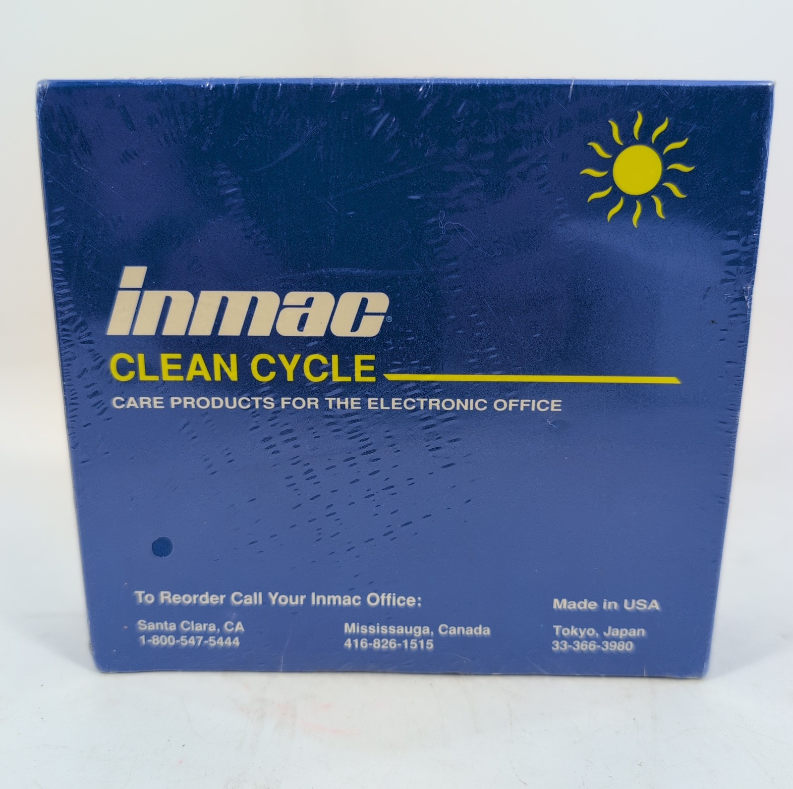 Inmac Clean Cycle Care Products For The Electronic Office Cleaning Kit - Sealed