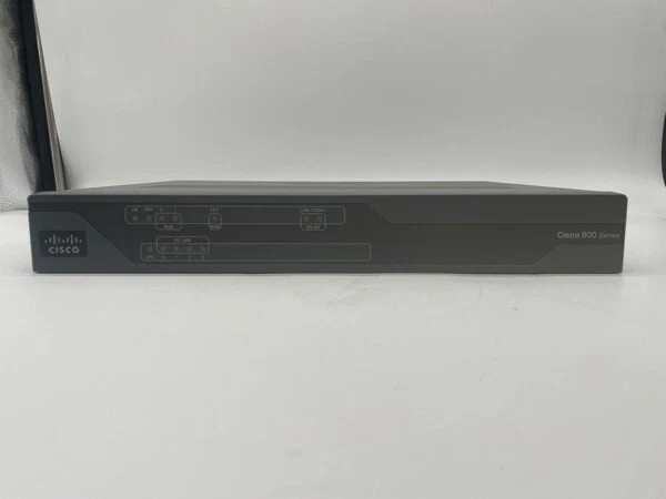 Cisco 881 Router CISCO881-K9 4-Port 10/100 Ethernet Business Firewall