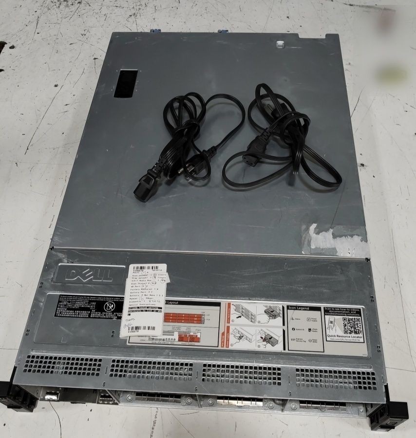 DELL E31S POWEREDGE R730XD 12x3.5" 2x2.5" Server XEON E5-2630 V3 8GB SEE NOTES