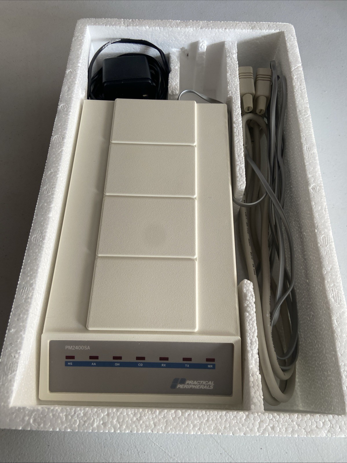 Practical Peripherals 2400 Data Stand-Alone Modem PM2400SA Vintage