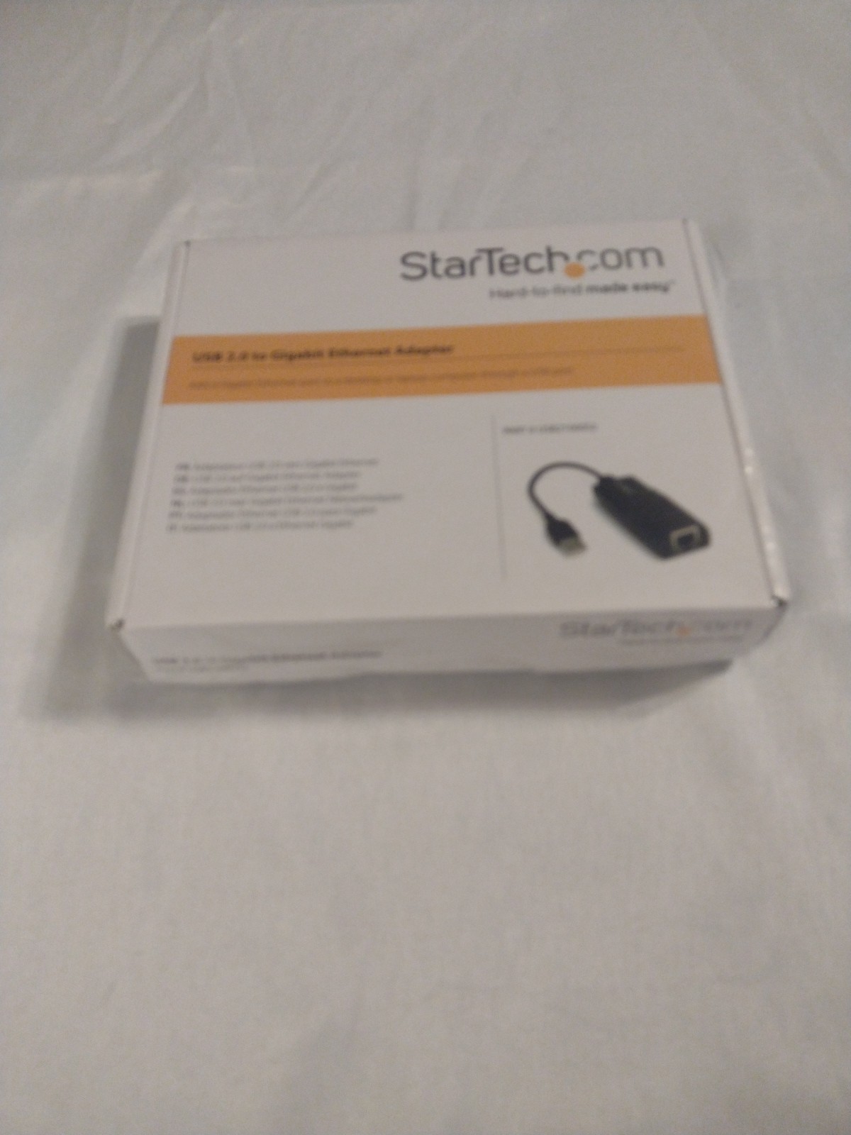 USB. 2.0. Gigabit. Ethernet. Adapter. Star Tech.Com