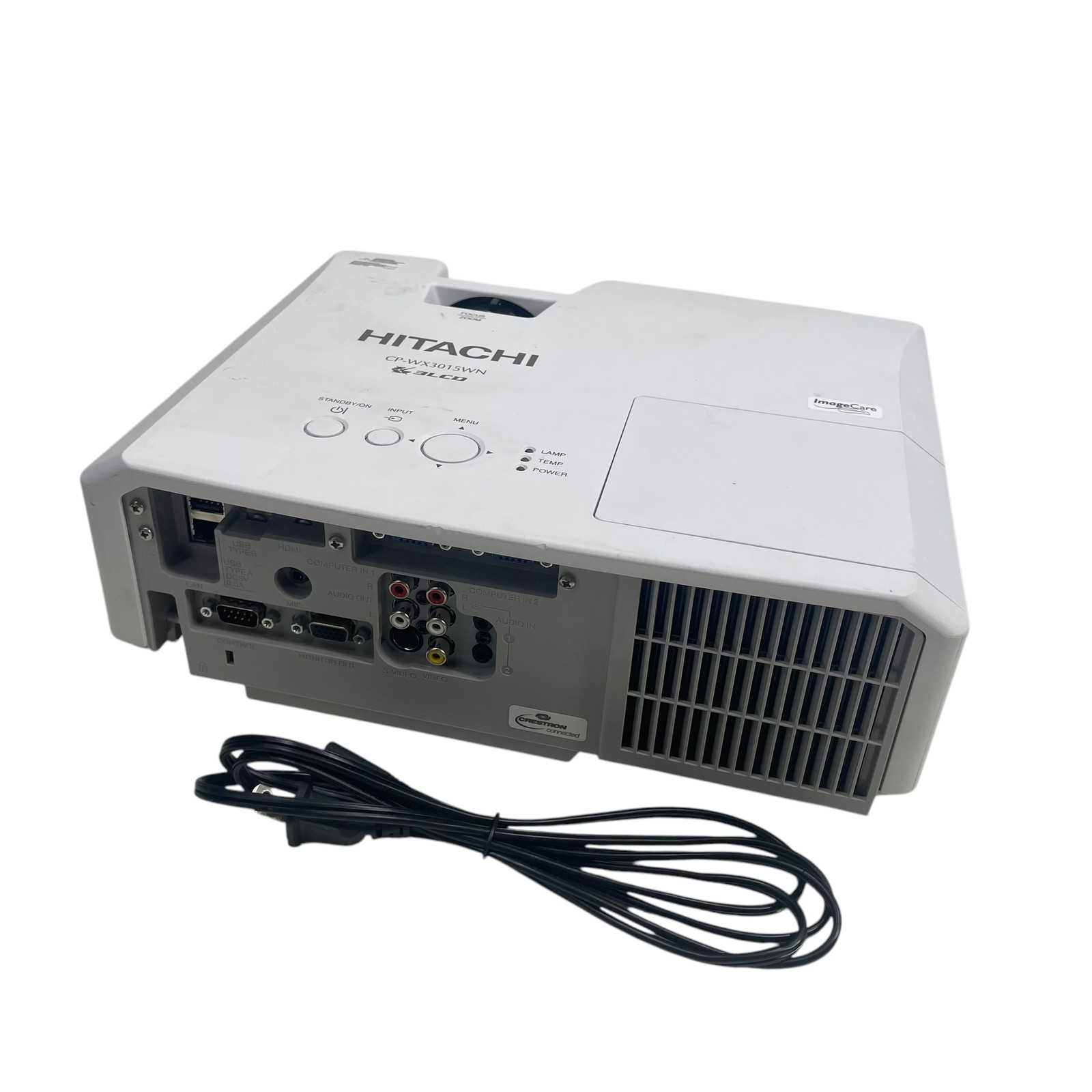Hitachi Model CP-WX3015WN 3LCD Projector White Lamp Time 57h #U9874 (AR)
