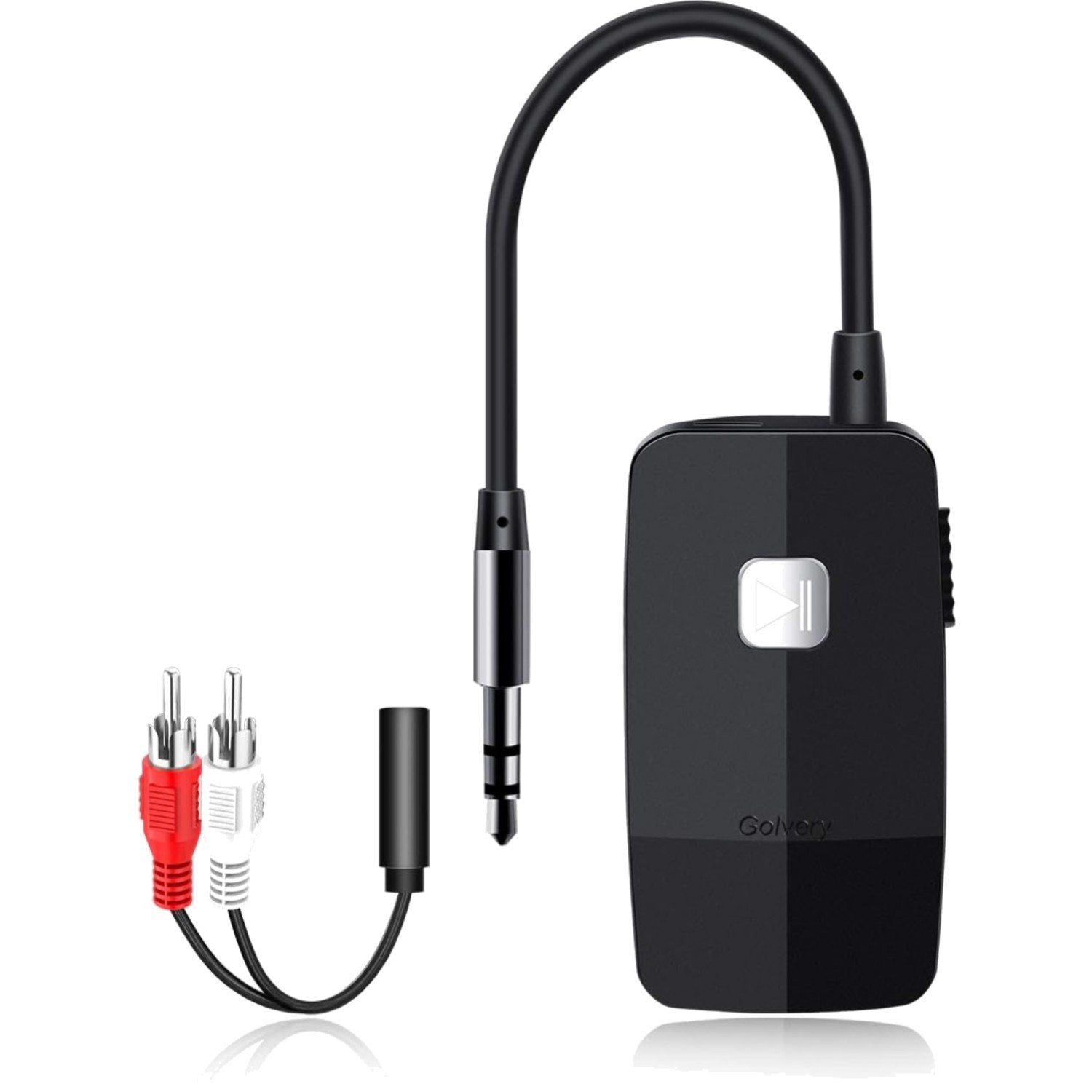Fast Charging Bluetooth V5.4 Receiver - 20-Hour Battery Life for All-Day Music