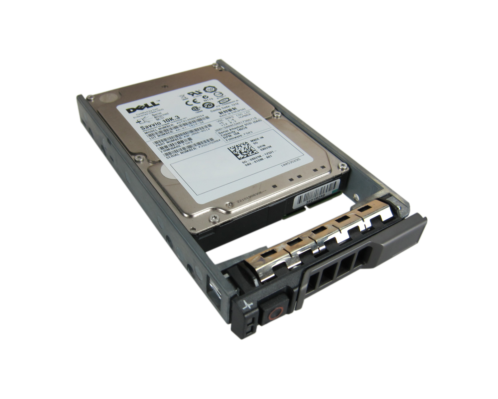 Dell X829K 146GB 10K RPM 6Gbps SAS 2.5" HDD with Tray