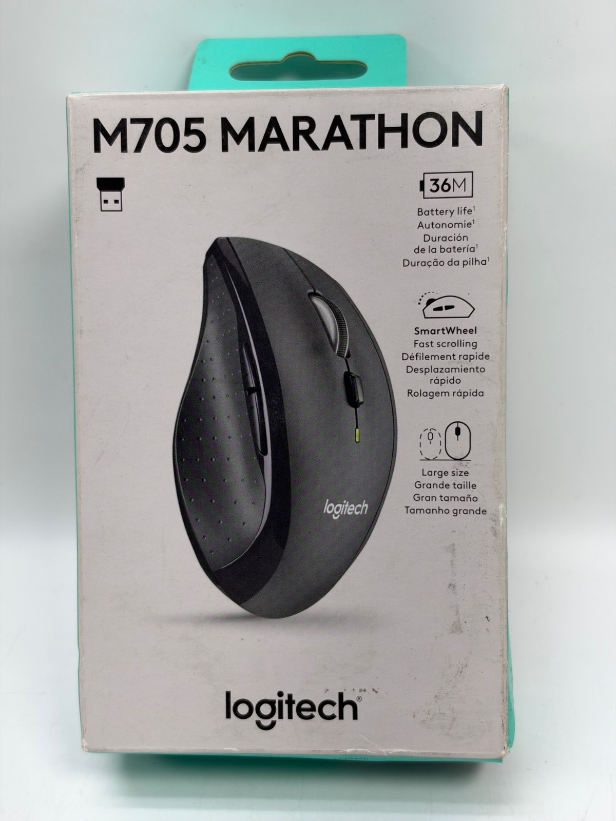 Logitech M705 Marathon (910-001935) Wireless Mouse