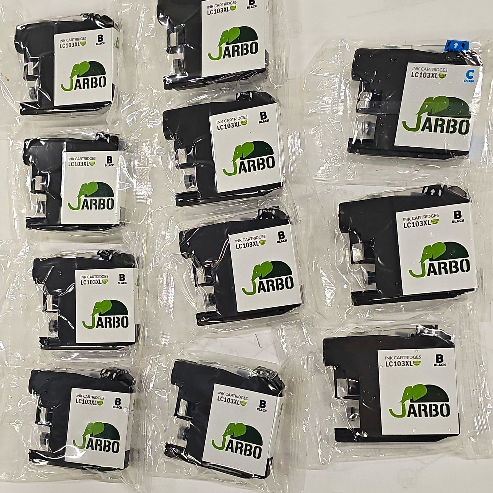 Jarbo LC103XL Compatible Inkjet Ink Cartridges BK/C for Brother Printers