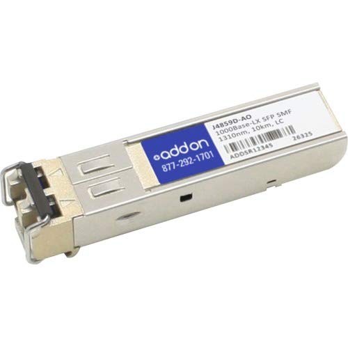 AddOn HP J4859D Compatible TAA Compliant 1000Base-LX SFP Transceiver (SMF