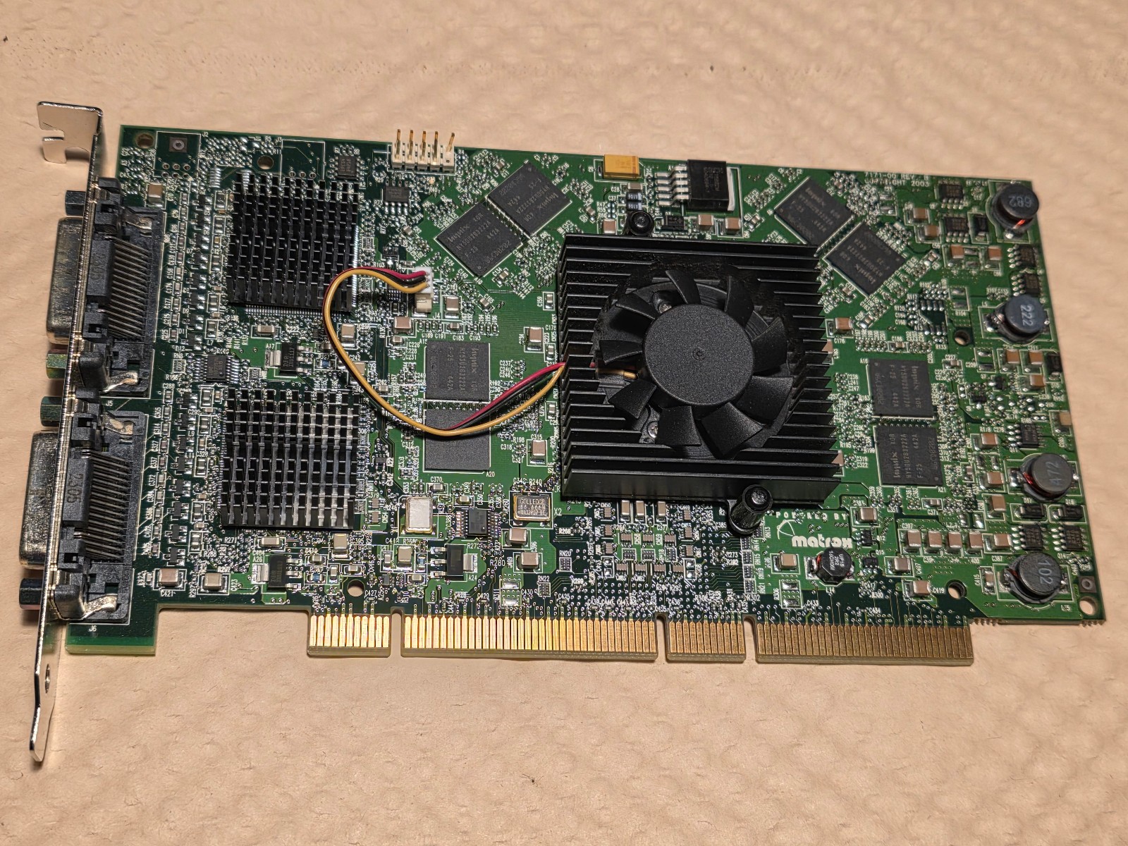 MATROX MGI QID-P256PRO GRAPHICS CARD