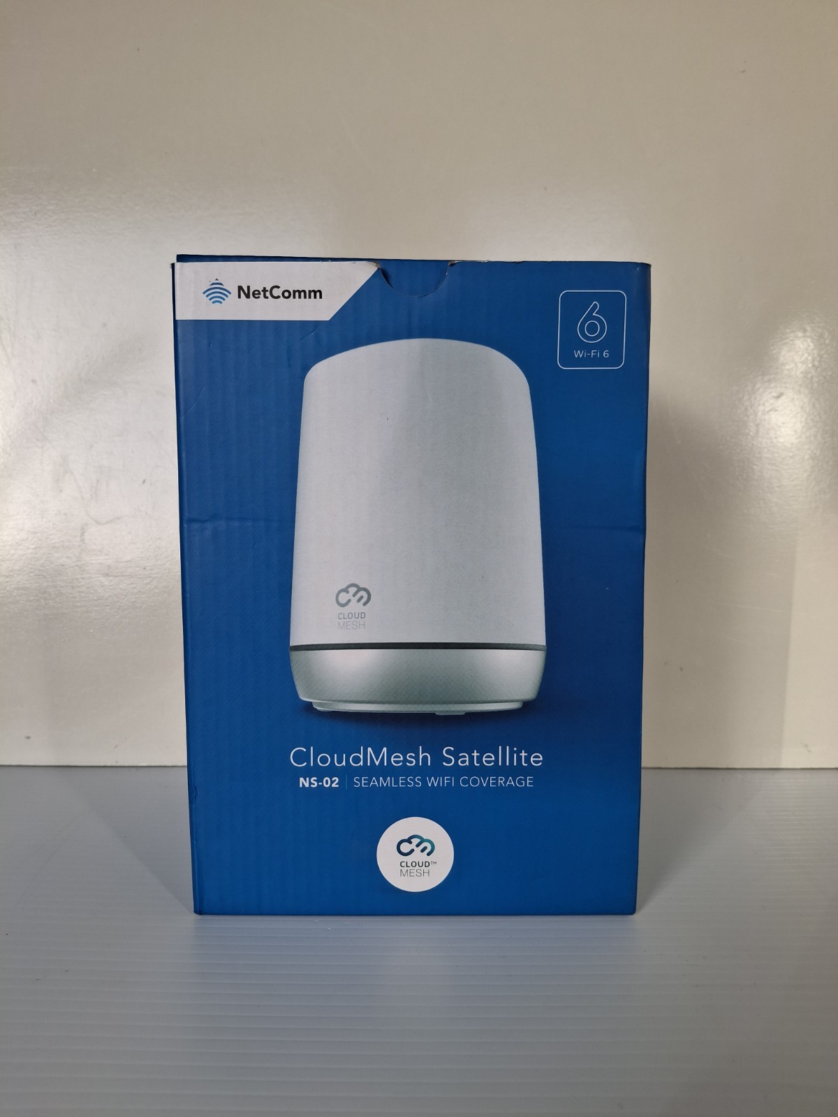 Netcomm CloudMesh Satellite Range Extender NS-02 WiFi-6 Boxed