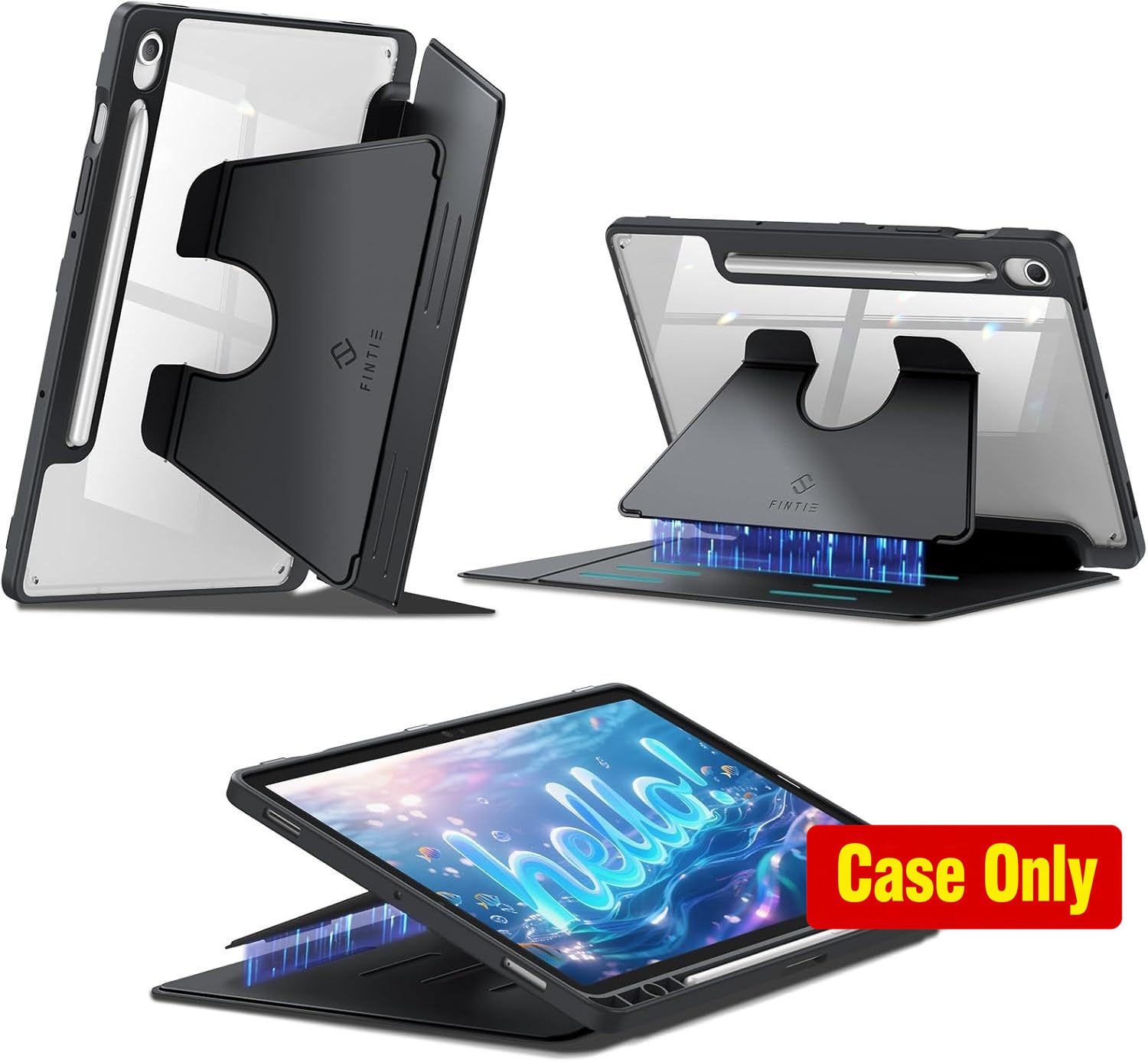 Multi-Angle Viewing Case for Samsung Galaxy Tab S10 FE 10.9 Inch with S Pen Hold