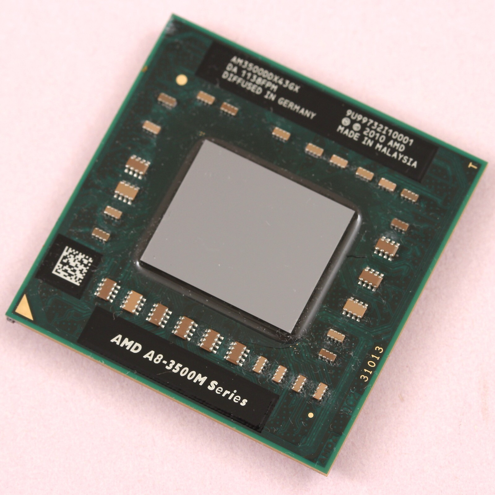 AMD A8-3500M Mobile Quad Core APU Sabine 1.5Ghz CPU Socket FS1 AM3500DDX43GX