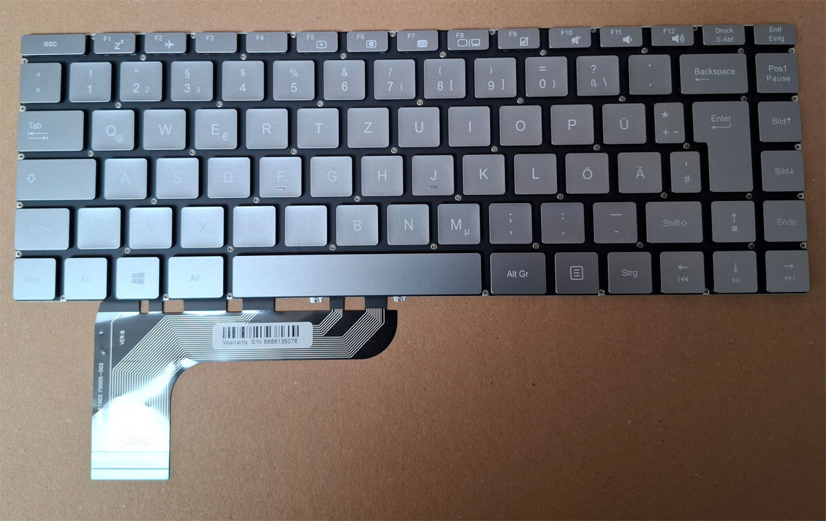 Keyboard Medion Akoya MD63635 MD61865 S15449 MD62125 S15447 German Keyboard