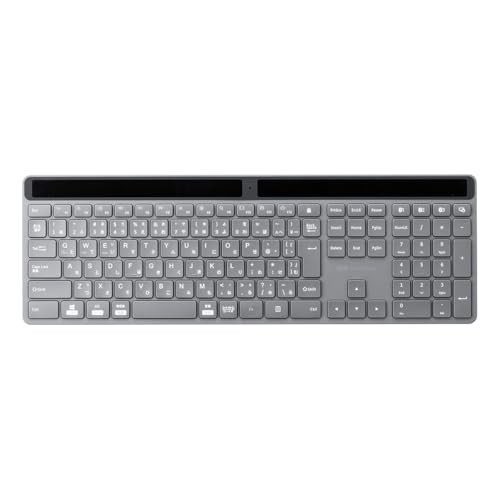 Sanwa Bluetooth Keyboard Multi-Pairing Japanese Layout Gray 400-SKB077 R87240007