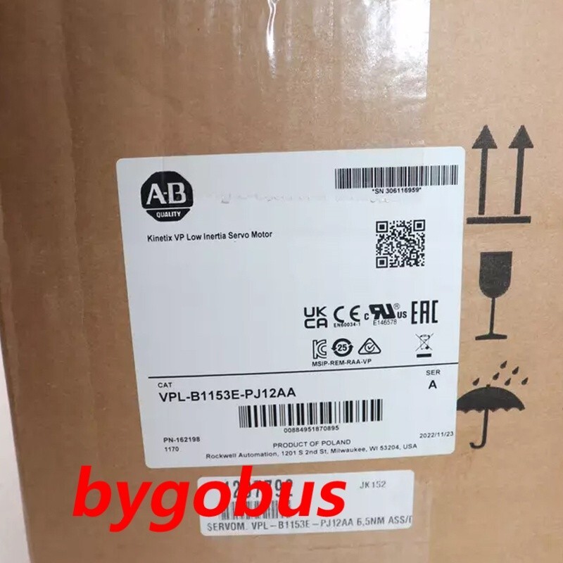 New Original Servo VPL-B1153E-PJ12AA Is Shipped Via DHL Shipping