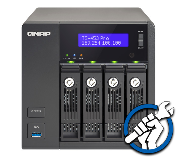 QNAP TS-453 Pro NAS Repair Service 1 Year Warranty