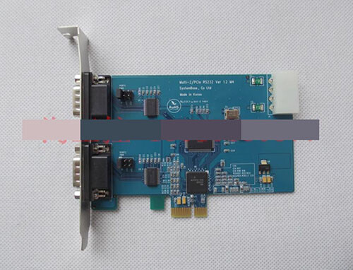 1pc used Multi-2/PCIe RE232 VER 1.2 M4 MELTI-2PCI12 Acquisition card