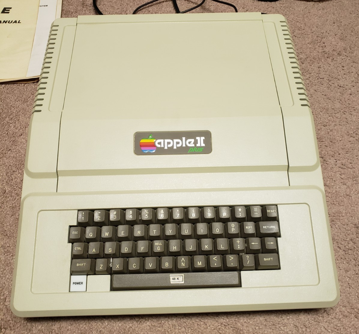 Vintage Apple II Plus Computer Disk x 2  Original Boxes Manuals Extras UNTESTED