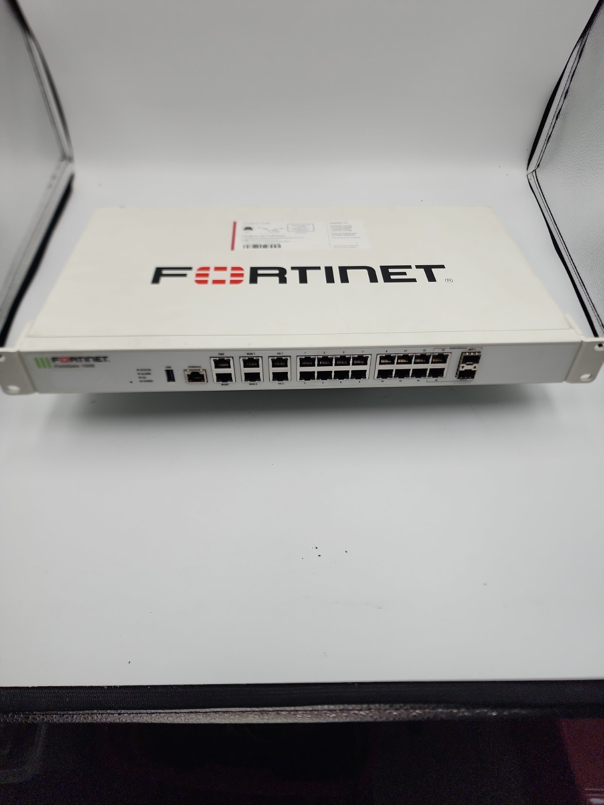 Fortinet FortiGate 100E Network Security/Firewall Appliance - White (FG-100E) 