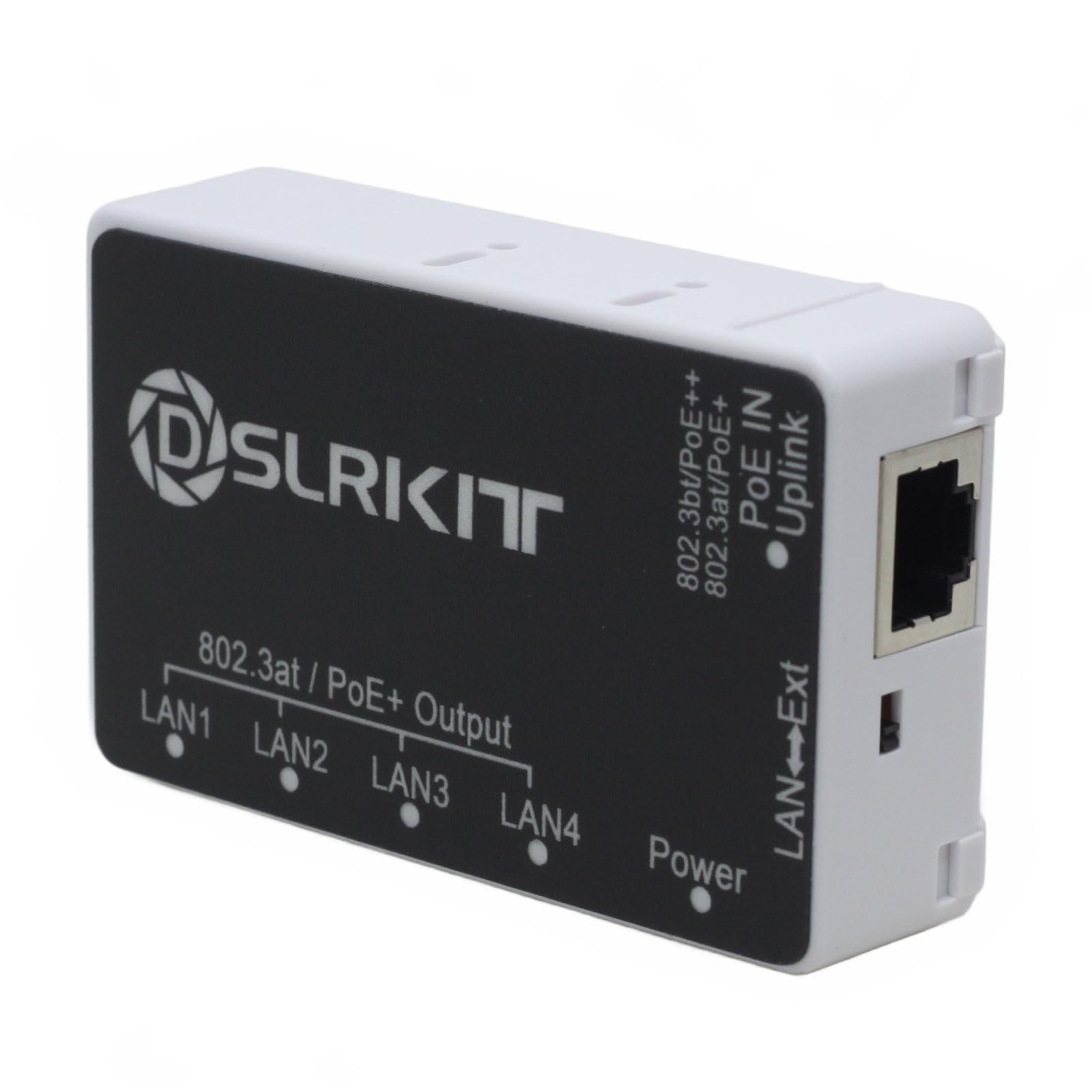 90W 5-Port Gigabit PoE Passthrough Switch Extender Repeater