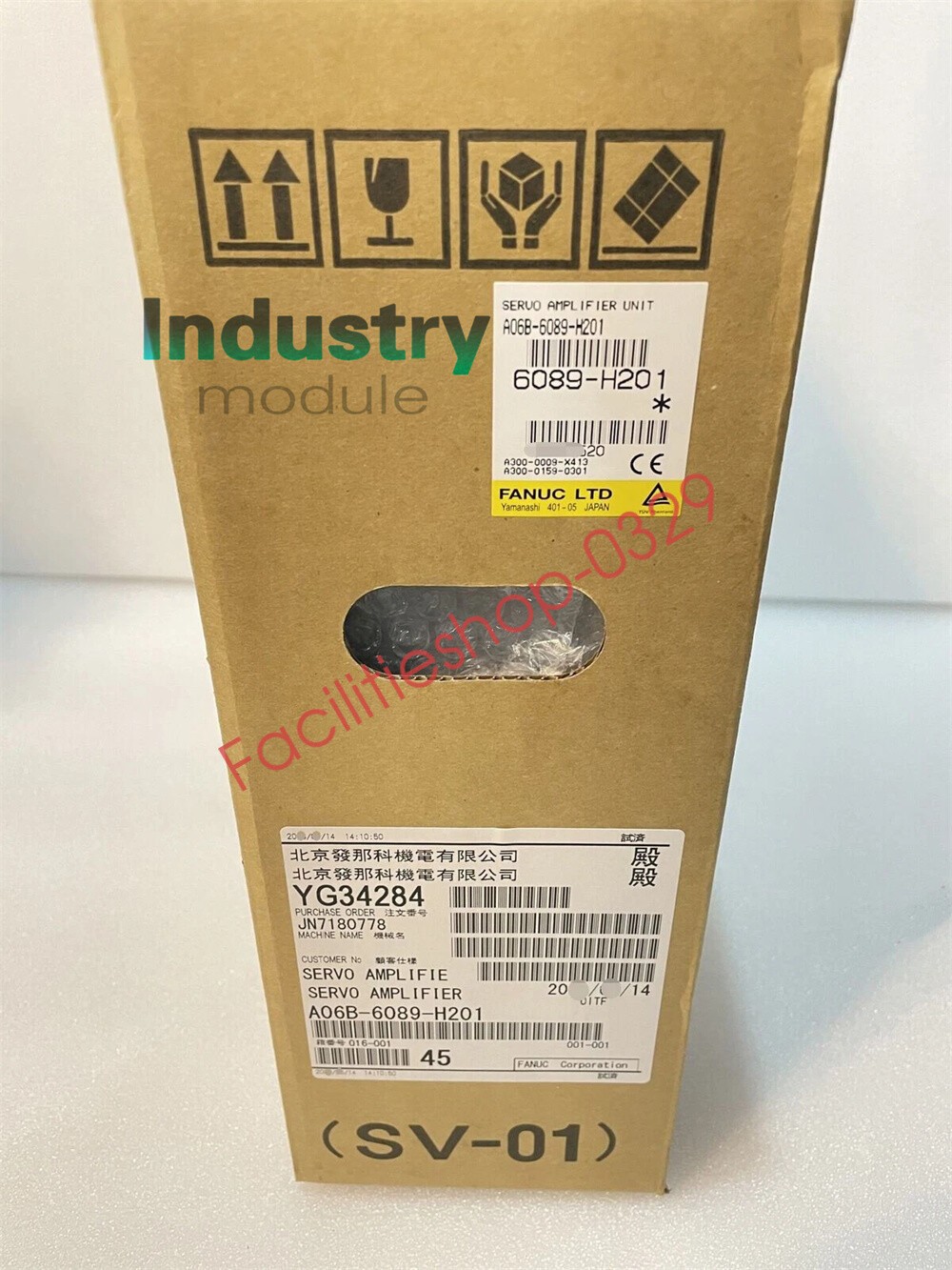 1PCS A06B-6089-H201 NEW FANUC Servo Drive In Box Expedited Ship DHL/FedEx
