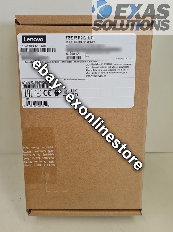 4Z57A16099 - ThinkSystem ST650 V2 M.2 Cable Kit