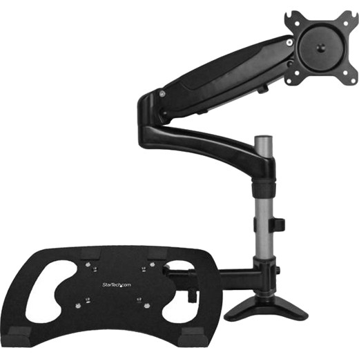 StarTech ARMUNONB Monitor Arm Laptop Stand 27" Black