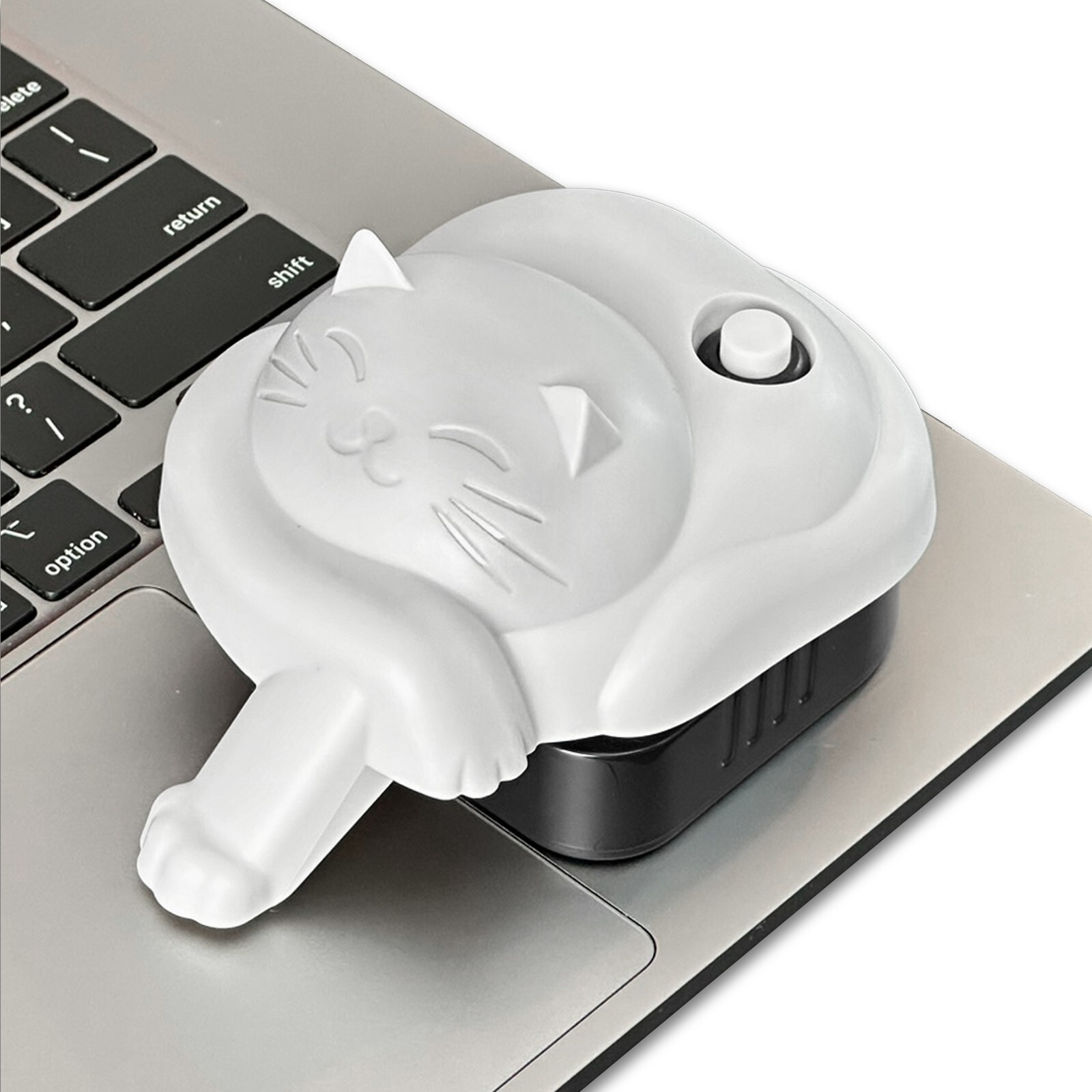 Laptop Touchpad Jiggler - Doesn't Require Mouse – AA Battery Powered - Cat/Dog