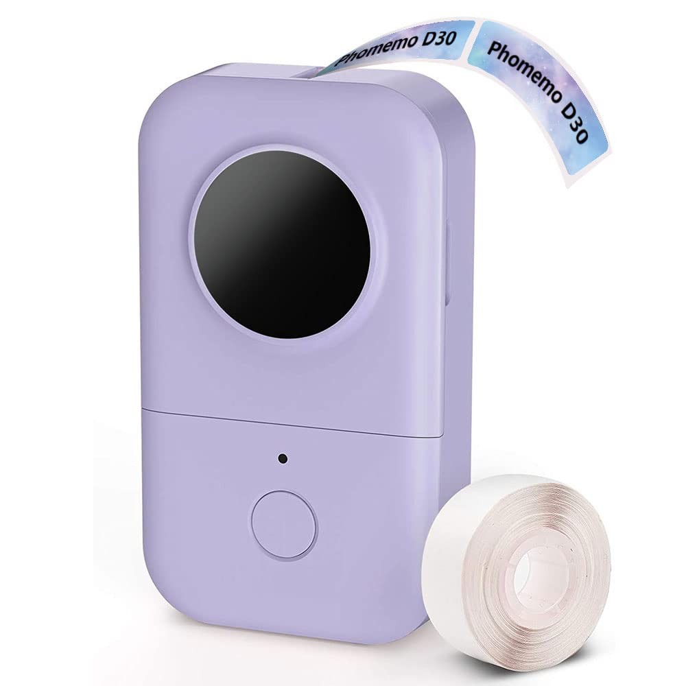 D30 Portable Thermal Printer Bluetooth Mini Label Maker Machine Office