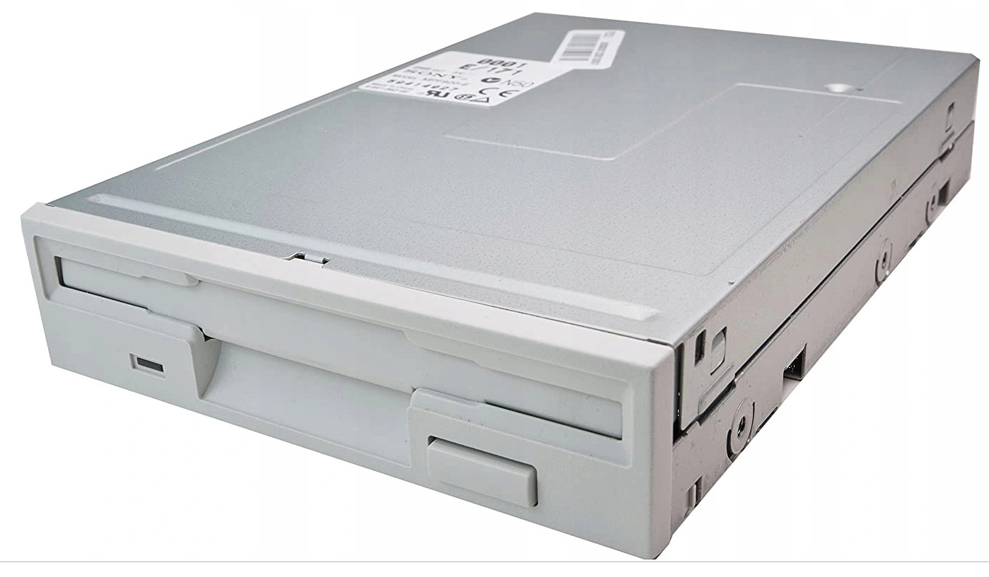 Sony Internal 3.25 Inch Floppy Disk Drive 1.44MB FDD White 3.5"