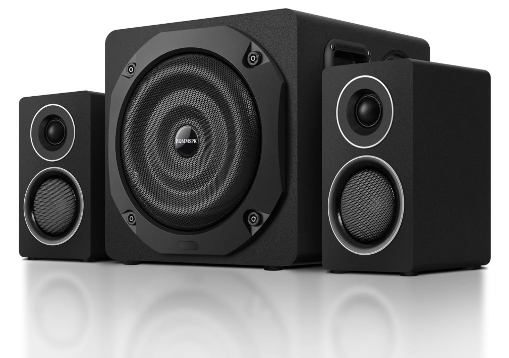 Altavoces 2.1 para PC con Subwoofer, Graves Profundos, Bluetooth 5.3. Nuevo