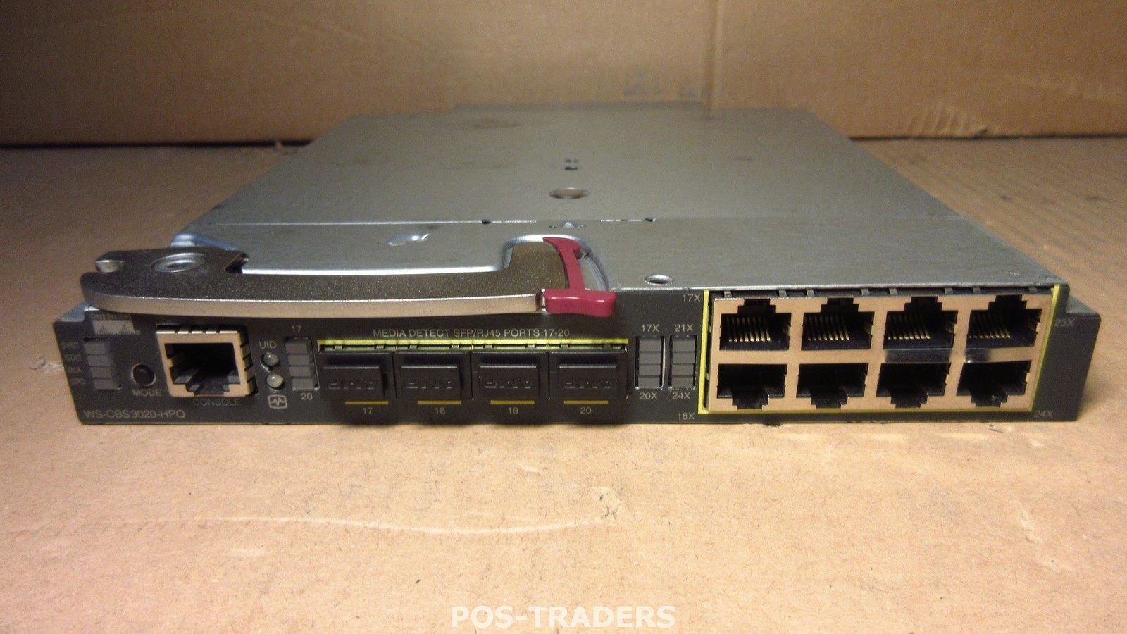 Cisco WS-CBS3020-HPQ Cisco Catalyst Blade Switch 3020 - C3000 FROM: C7000